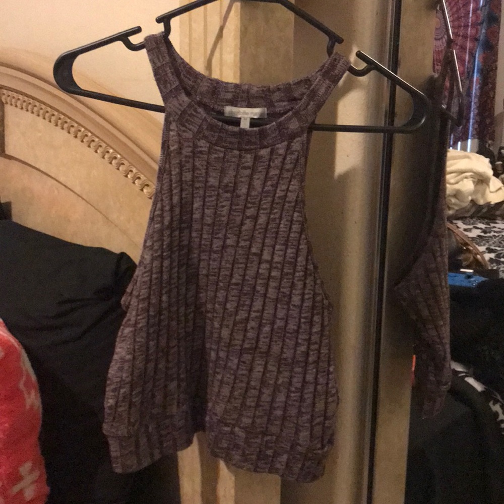CHARLOTTE RUSSE HALTER TOP